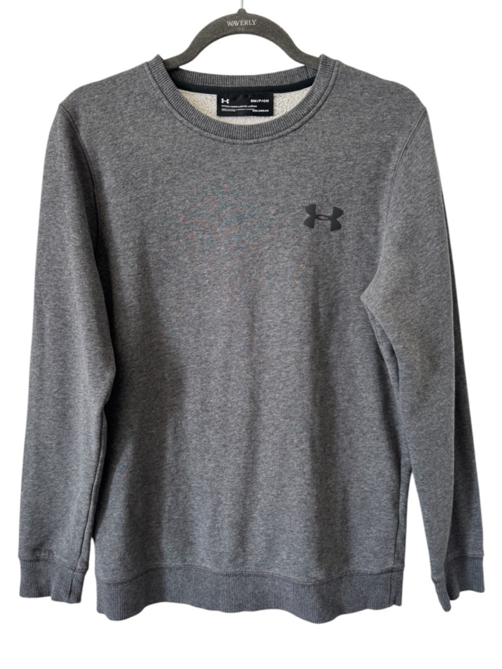 Under Armour ColdGear Grey Fleece Crewneck Sweatshirt Women’s Small